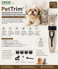 PetTrim™ Máquina de Motilar Recargable para Mascotas ✂️🐶🐱