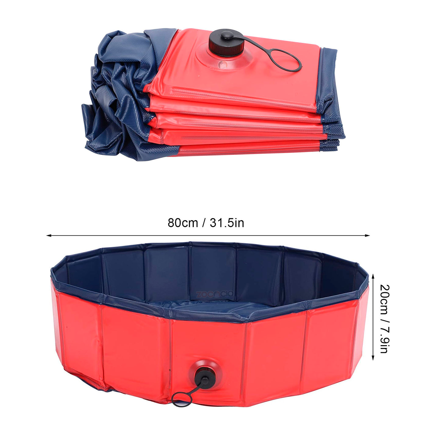 🌊 SplashPet™ Piscina Plegable
